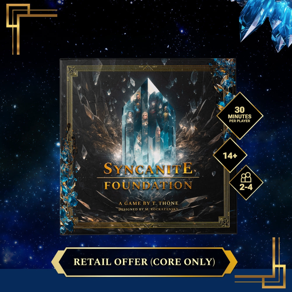 SYNCANITE FOUNDATION – 5x CORE GAME (38,46% discount retailer offer)