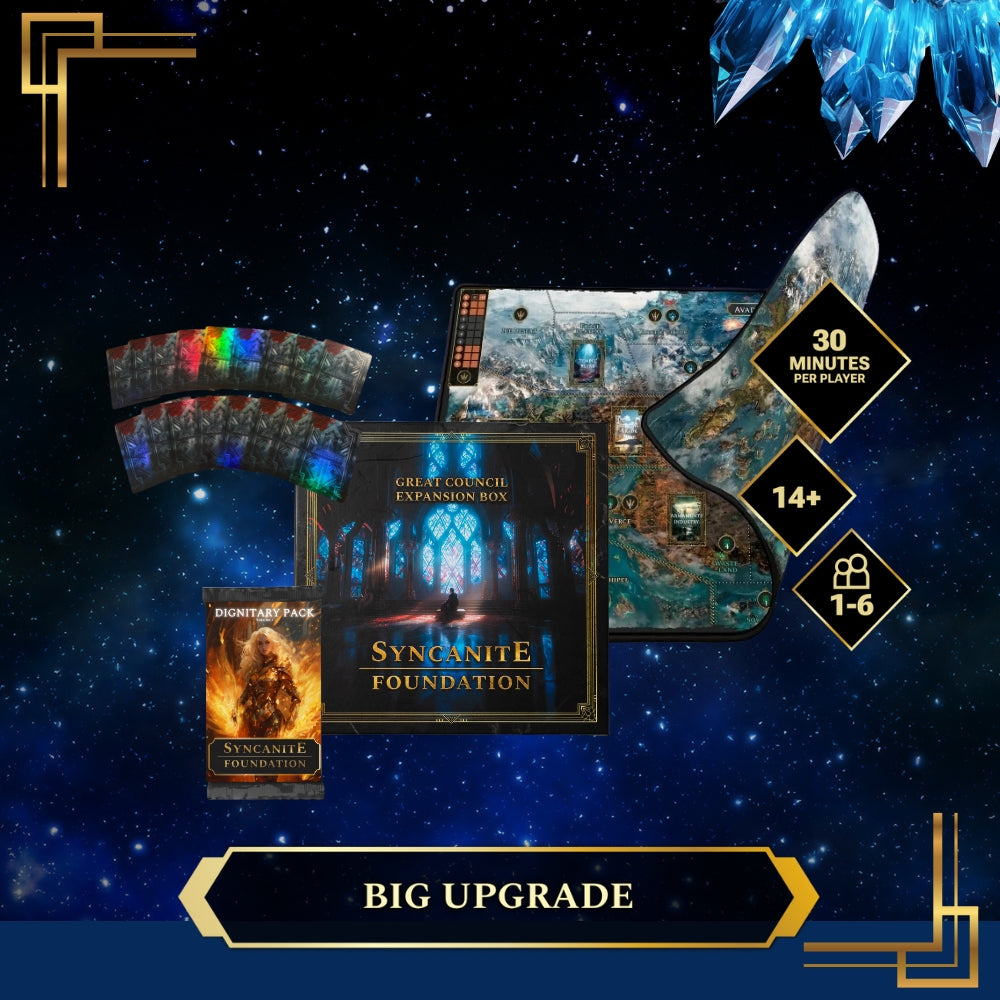 SYNCANITE FOUNDATION – Upgrade-Paket (Ohne Kernspiel!)