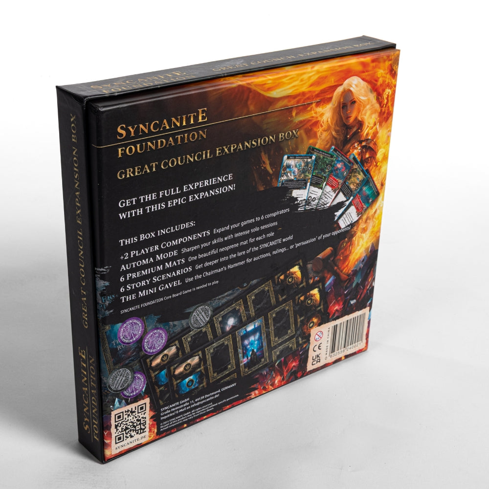 SYNCANITE FOUNDATION: 4x CONSPIRATOR PACK + 4x CORE GAME (39,92% discount retail offer)
