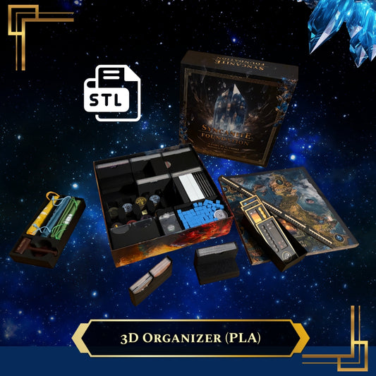 SYNCANITE FOUNDATION: Organizer „Black Edition“ STL-Dateien