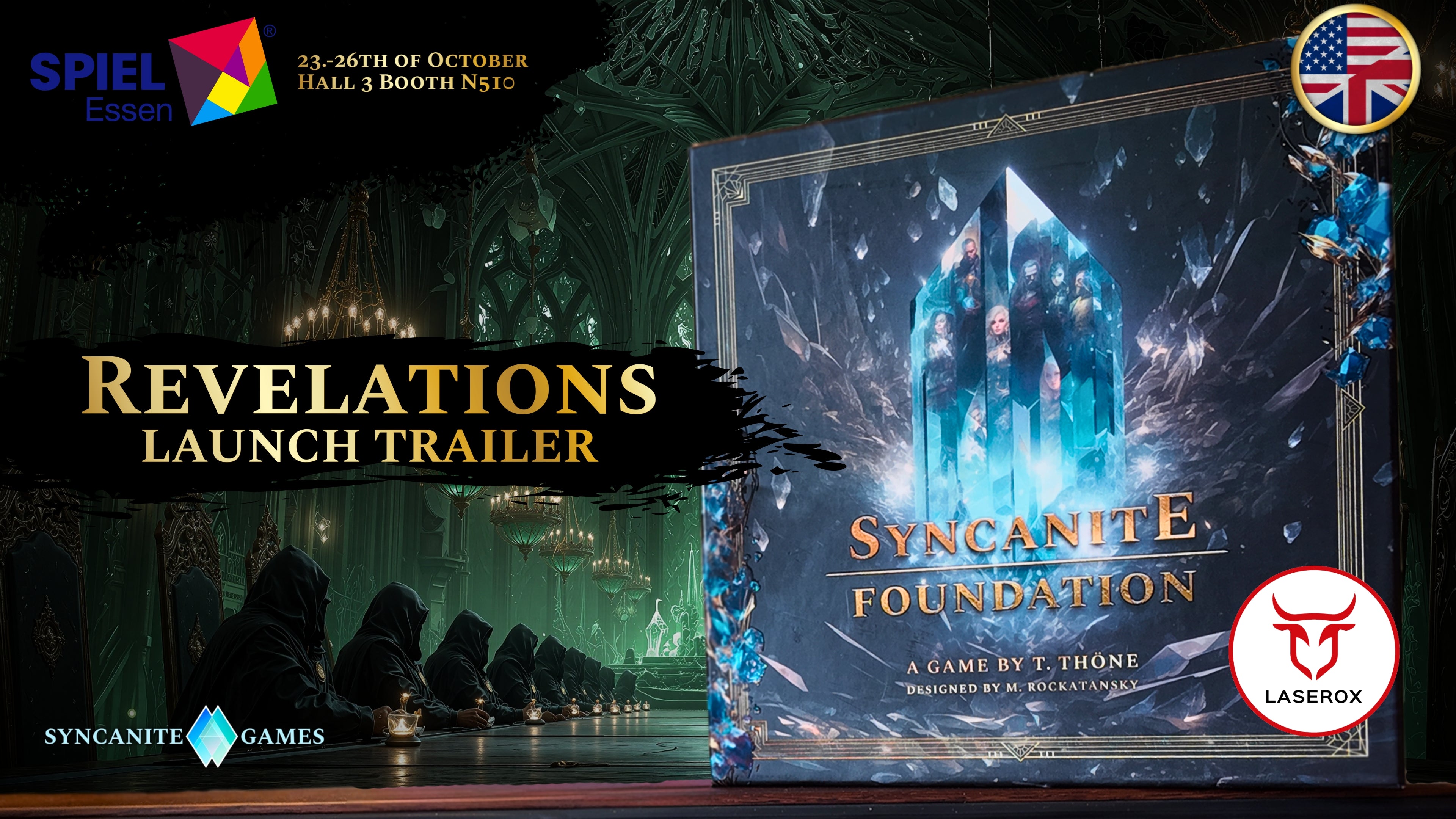 Video laden: Syncanite Foundation Launch Trailer English